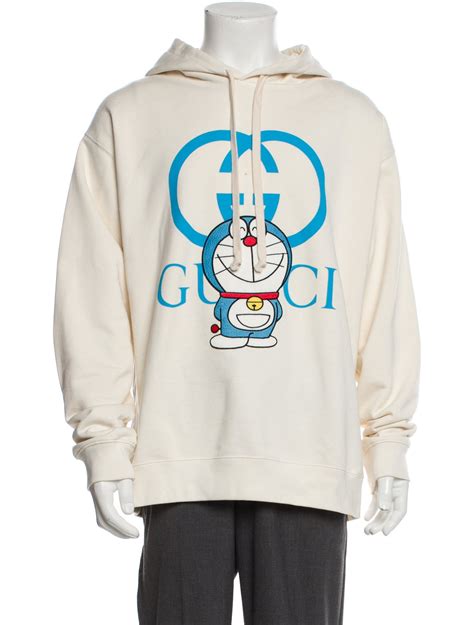 doraemon x gucci hoodie|GUCCI x Doraemon collaboration hoodie white Size M With shop .